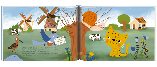 Cheeta en Slo - Prentenboek
