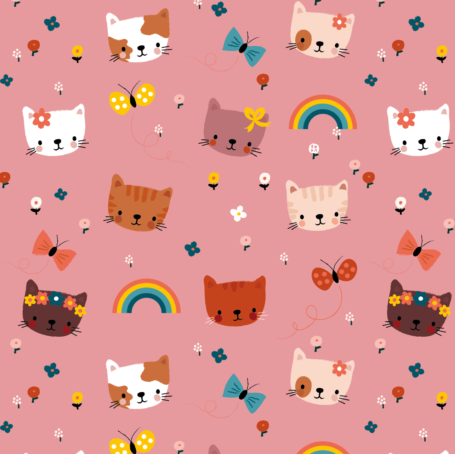 Stof Nova kitty's