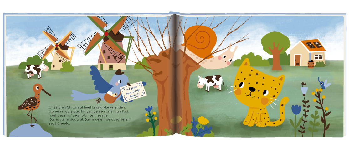 Cheeta en Slo - Prentenboek