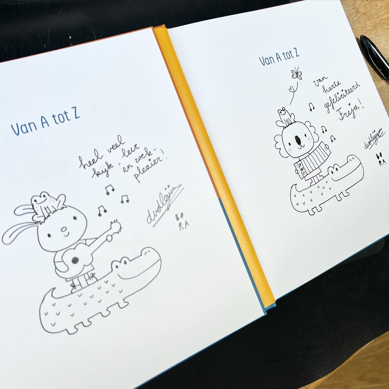 Van A to Z hier is het alfabet - Boek