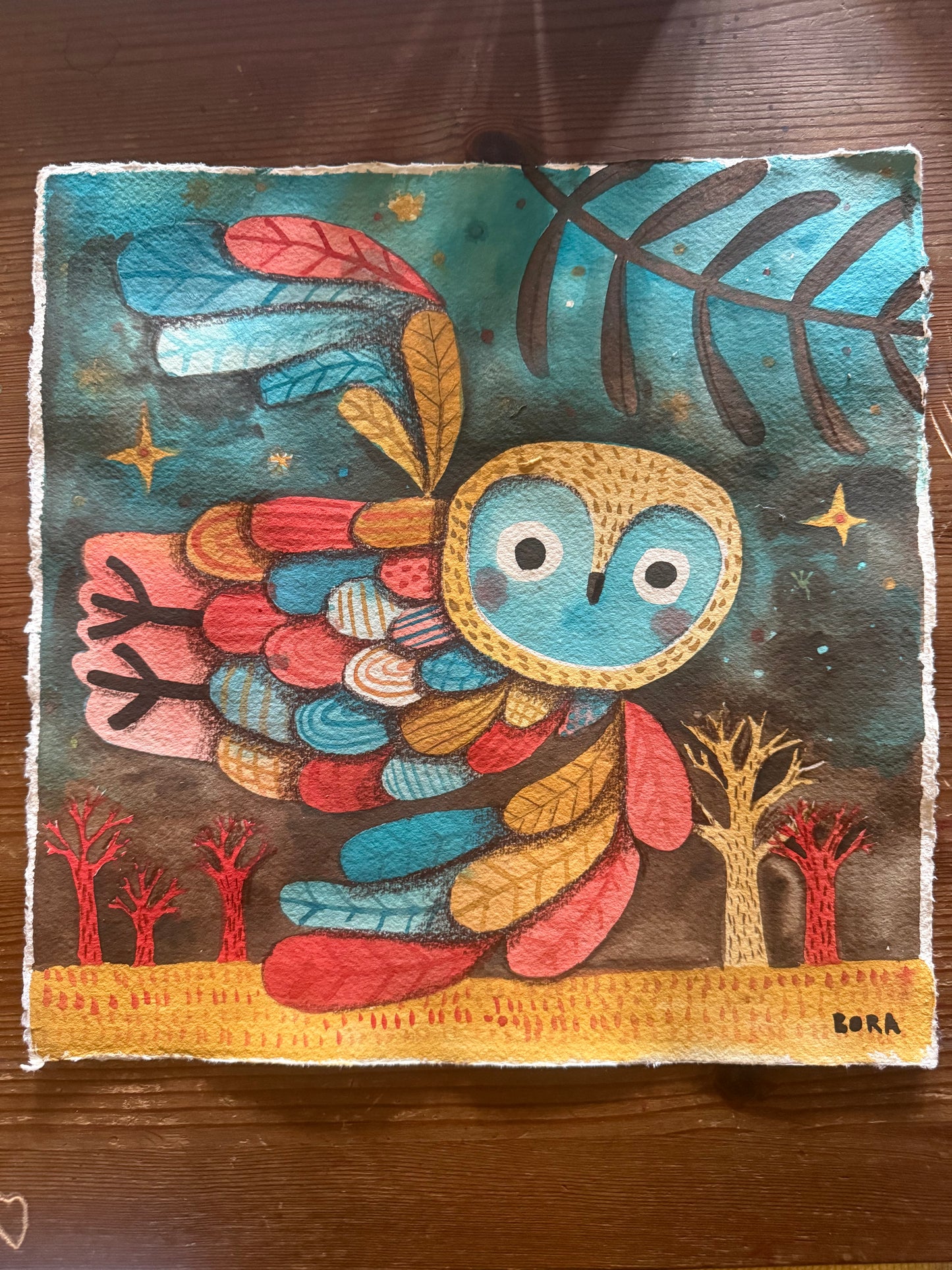Aquarelle - Night Owl