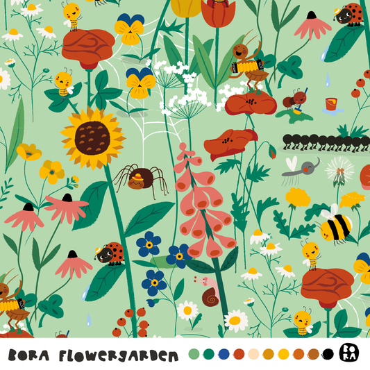 Stof Flowergarden