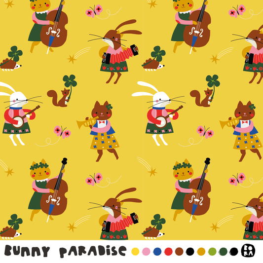 Stof Bunny paradise