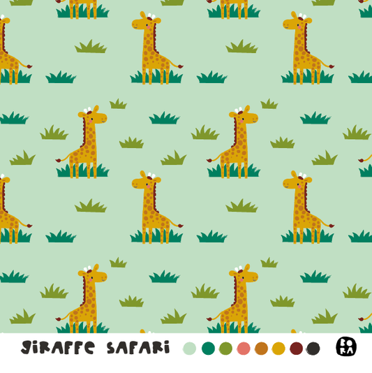 Stof Giraffe Safari