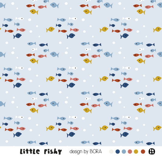 Stof Little Fish