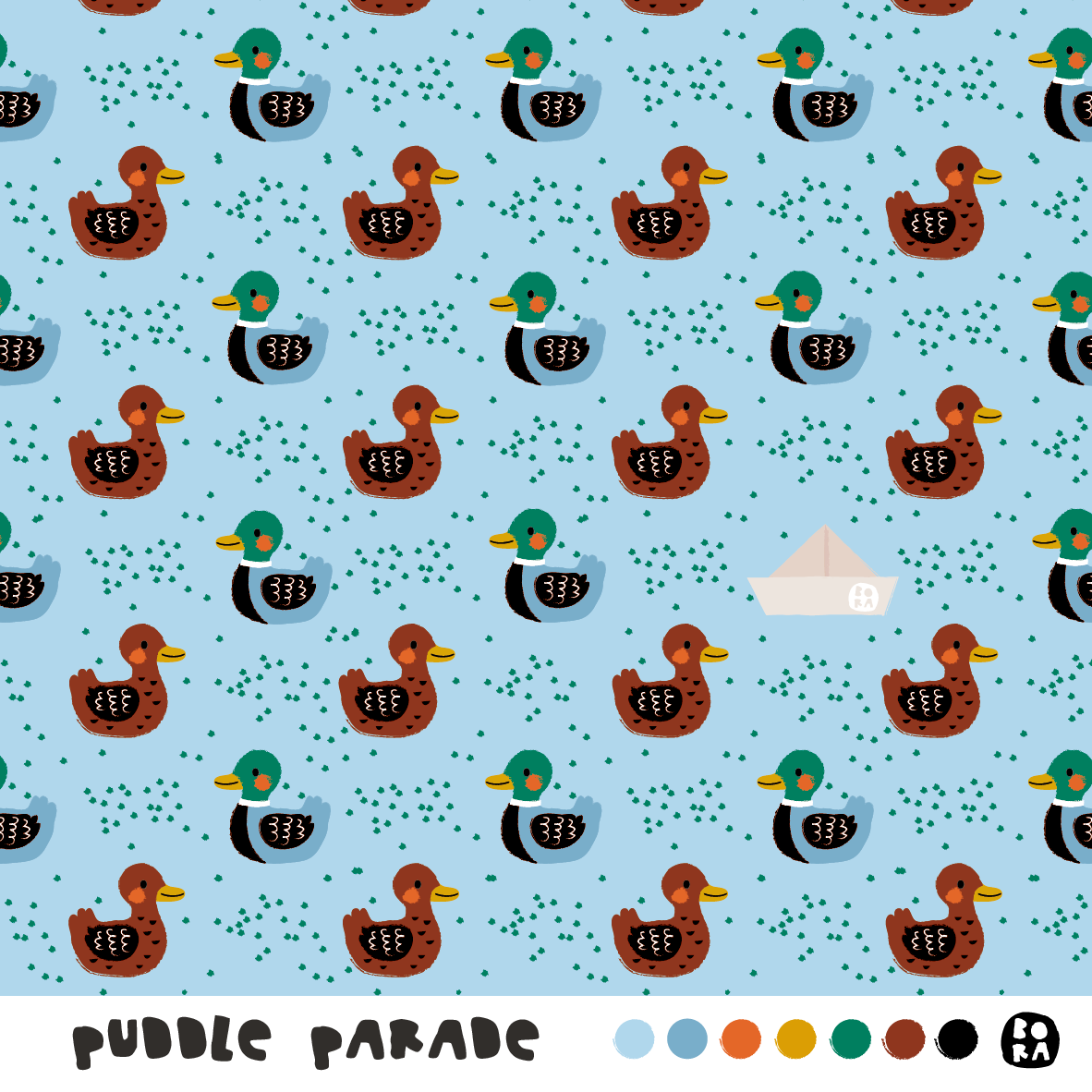Stof puddle parade