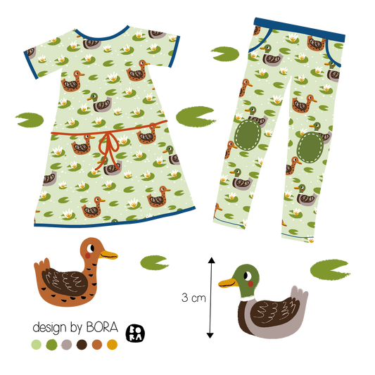 Stof Wild ducks