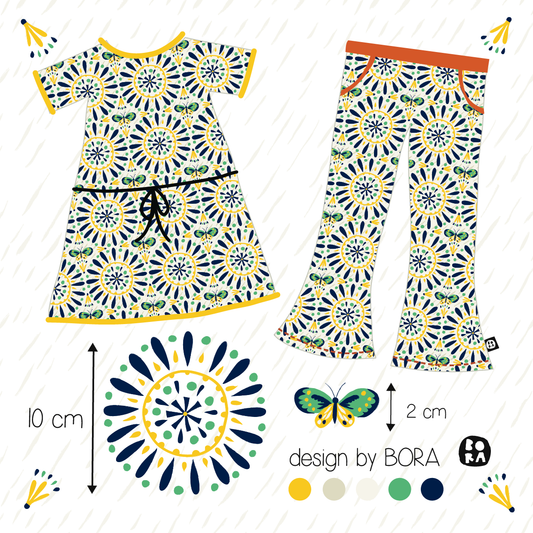 Stof Boho Papillon
