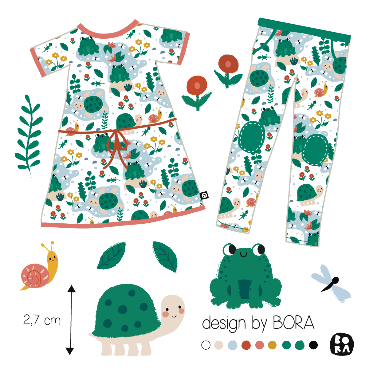 Stof Turtles and Frogs