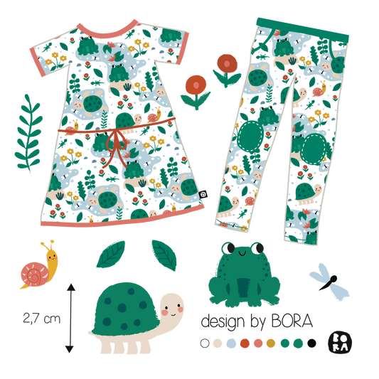 Stof Turtles and Frogs