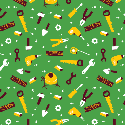 Stof tools groen