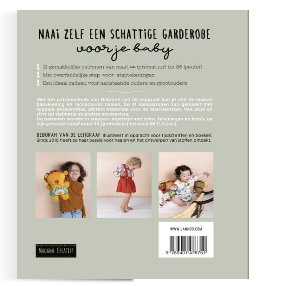 Schattige babykleertjes Naaipatronen boek