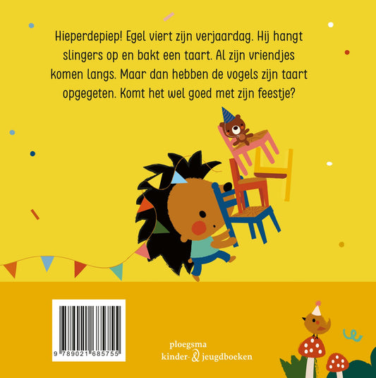 Egel gaat logeren