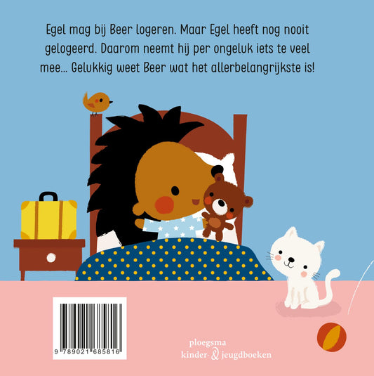 Egel gaat logeren