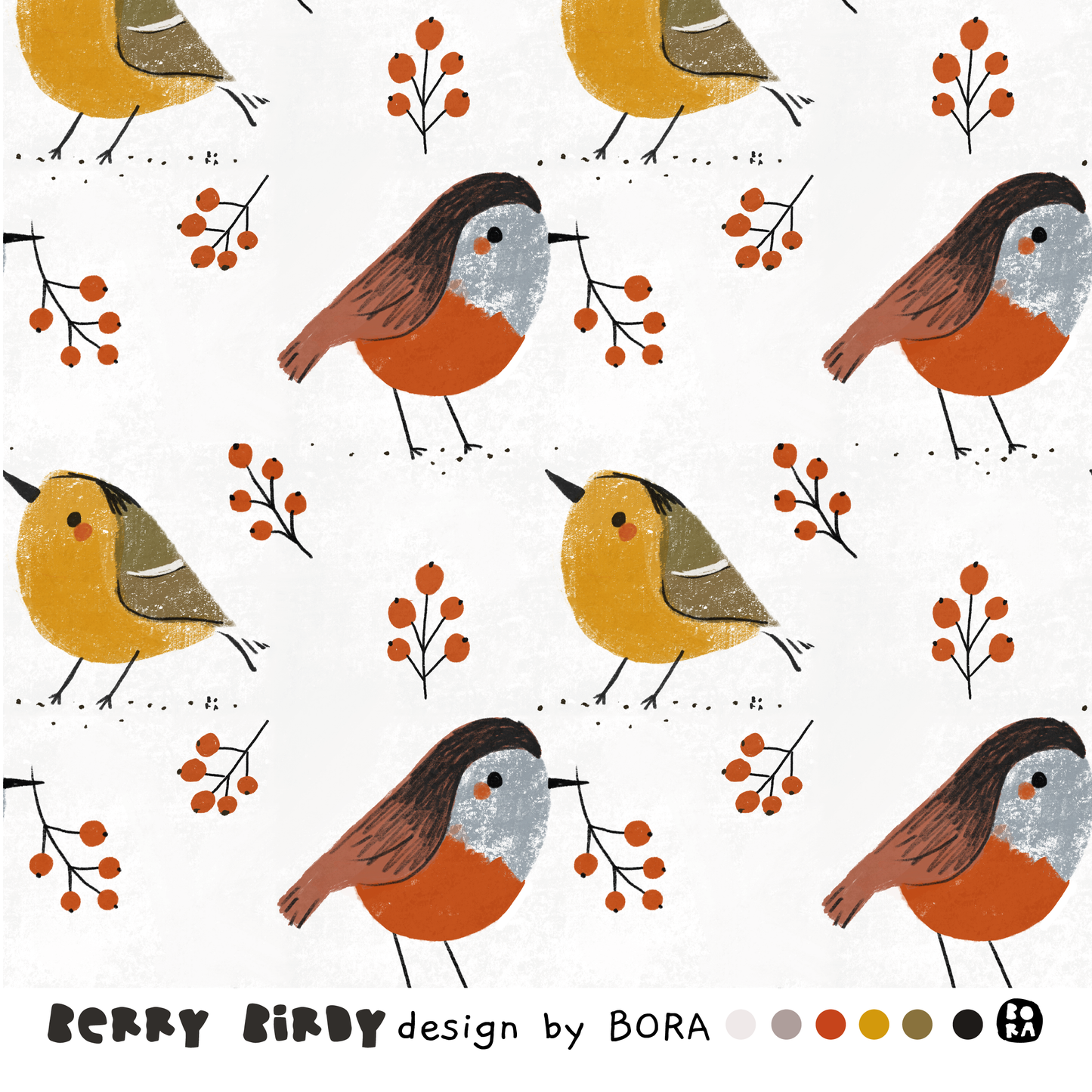 Stof Berry Bird