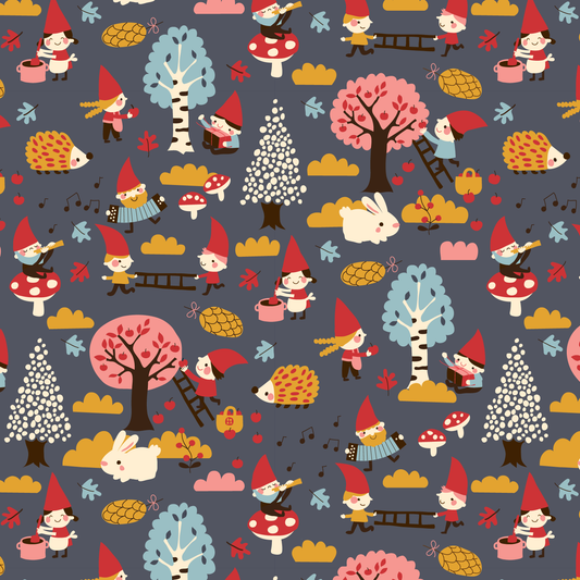 Stof Busy Gnomes