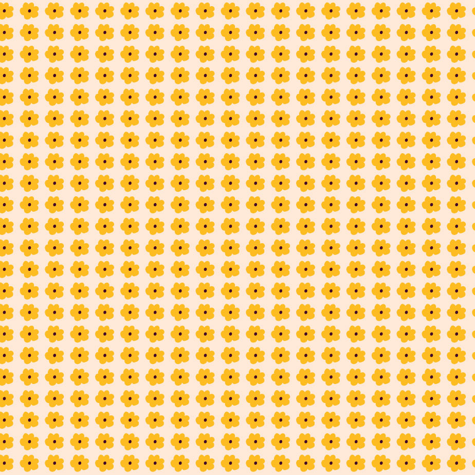 Stof Dotty daisy