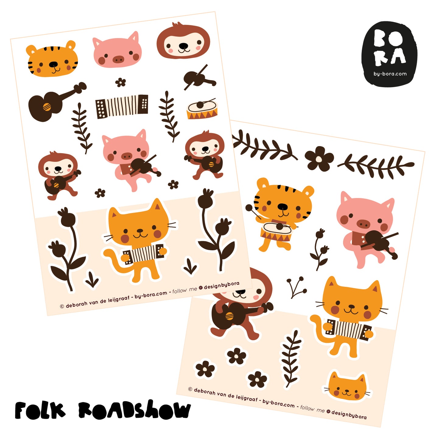 Stickers- Folk Roadshow