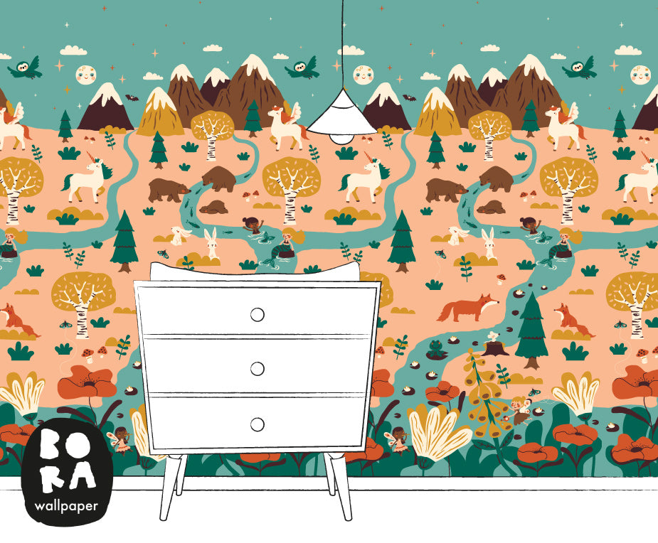 Behang Mural Fairyland