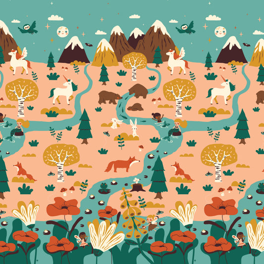 Behang Mural Fairyland