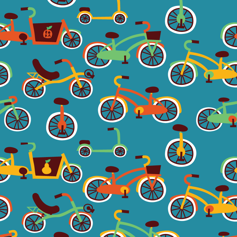 Stof fietsen