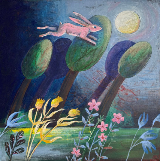 The Hare and the Moon