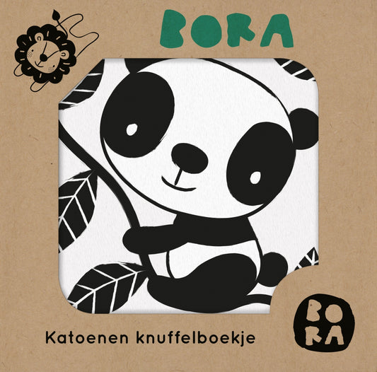 In de dierentuin label stof boekje