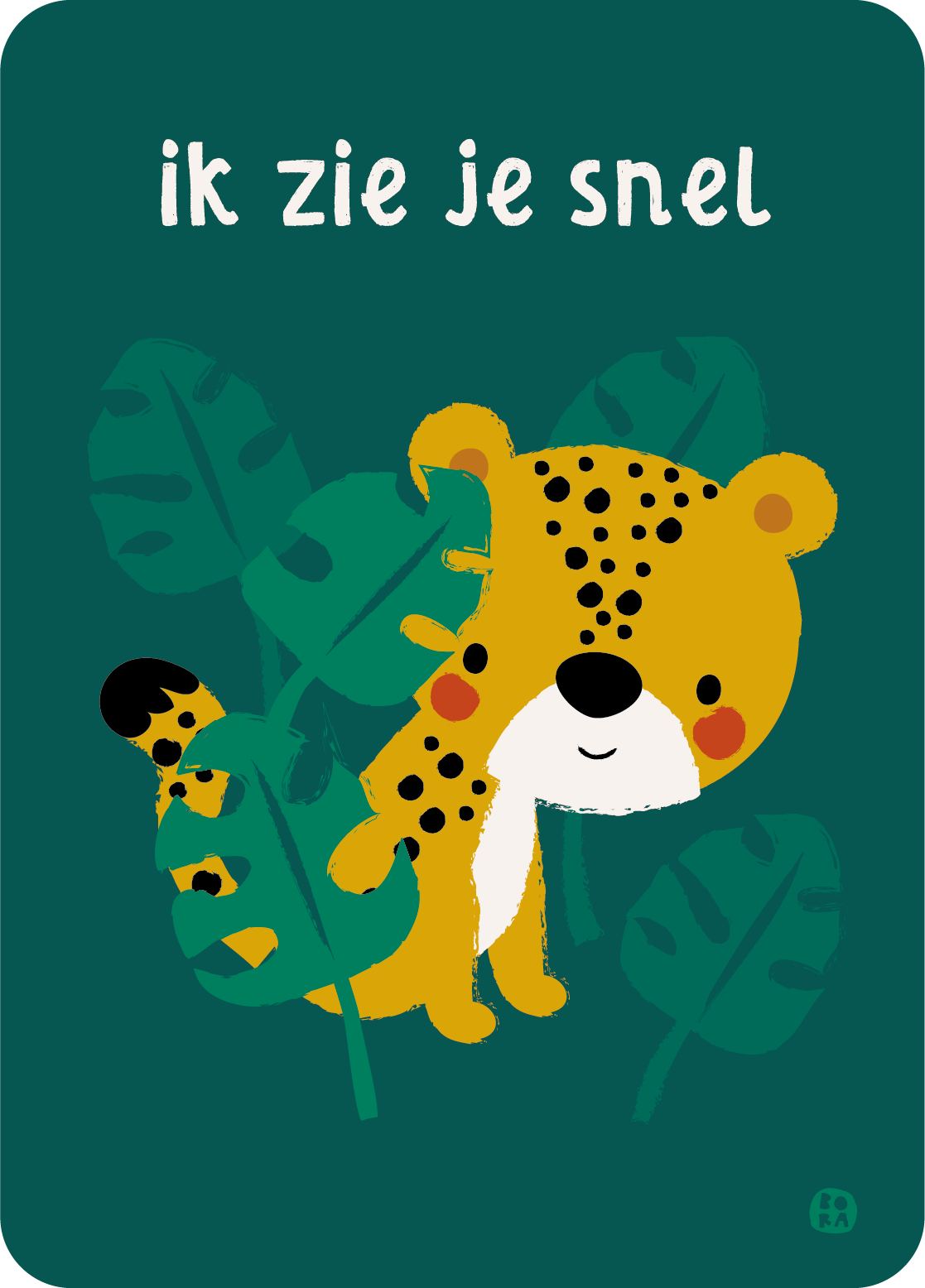 Ik zie je snel - postkaart