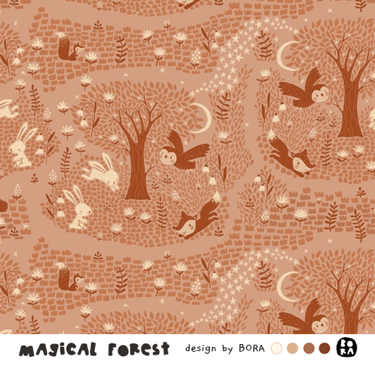Stof Magical Forest