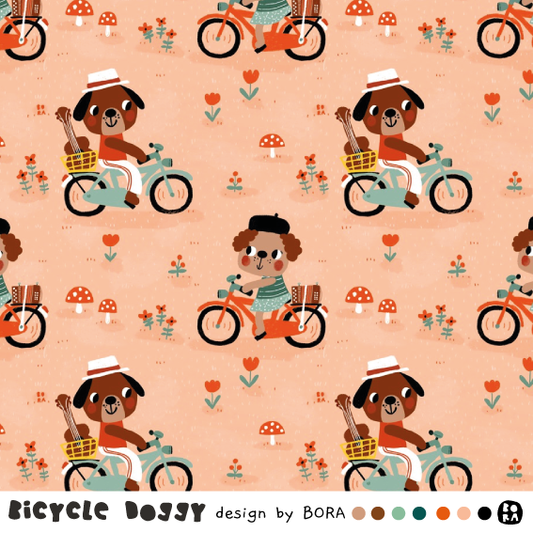 Stof bicycle doggy