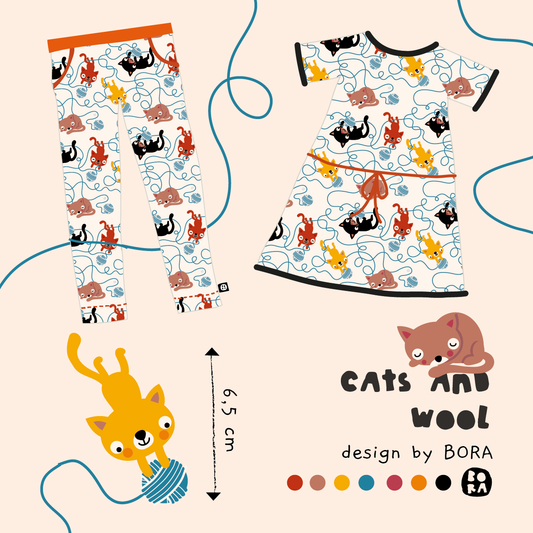 Stof cat and wool