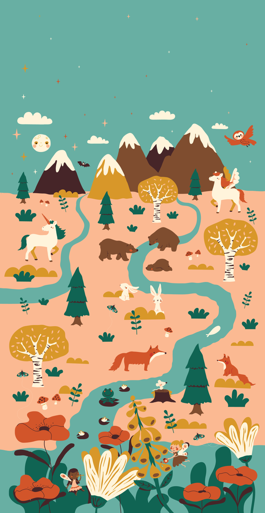 Behang Mural Fairyland