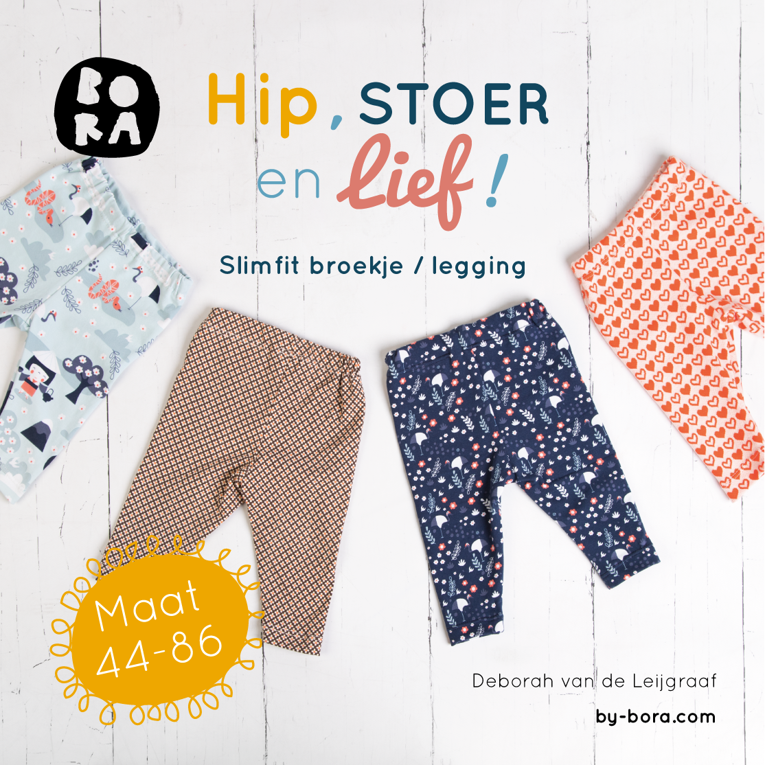 Baby Broekje - Naaipatroon printbare PDF