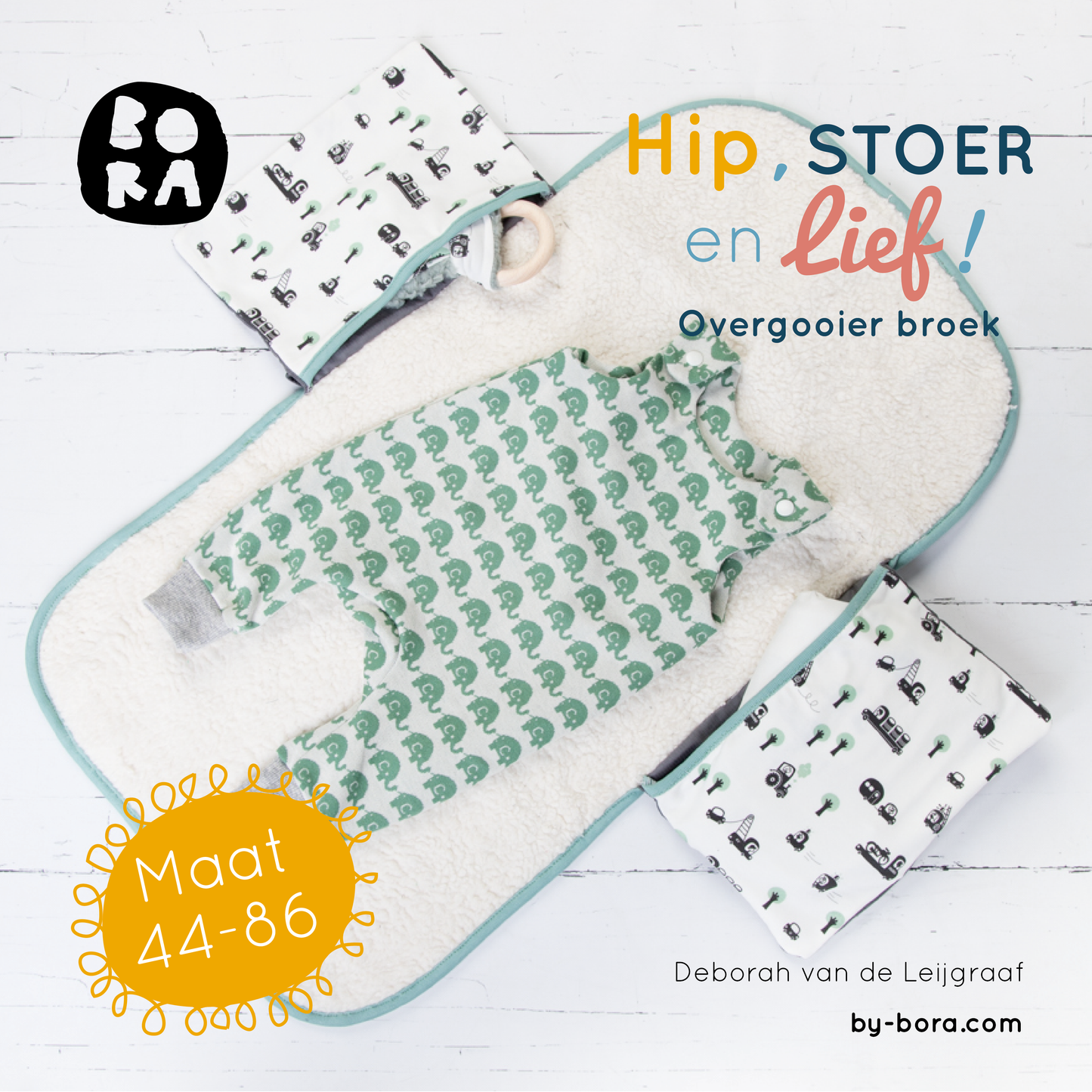 Overgooier broekpakje - Papier (nederlands)