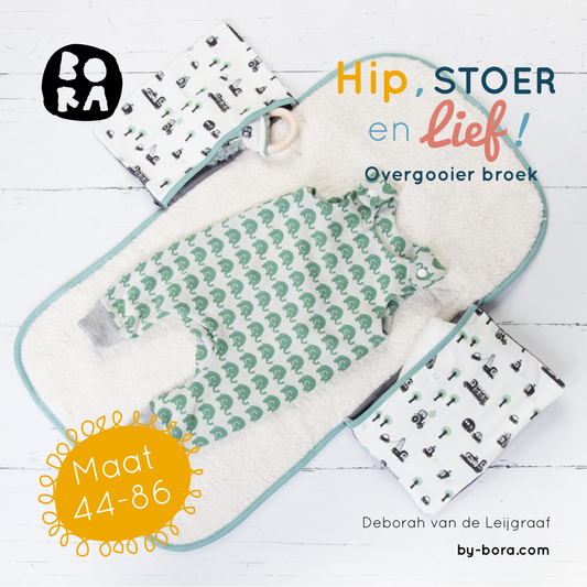 Overgooier broekpakje - Papier (nederlands)