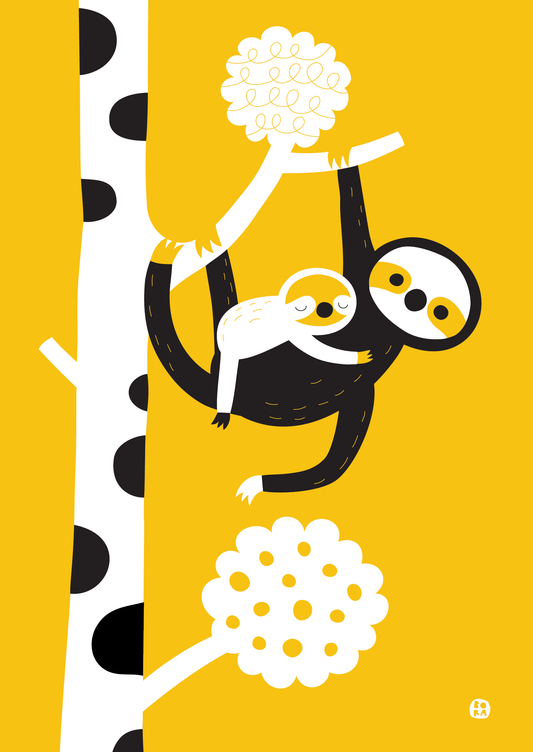 Poster Luiaard
