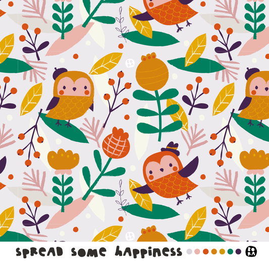 Stof Spread the happiness
