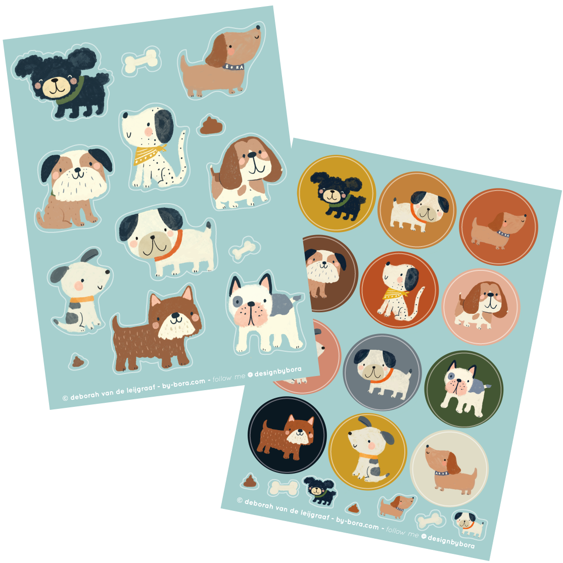 Stickers- Hondjes