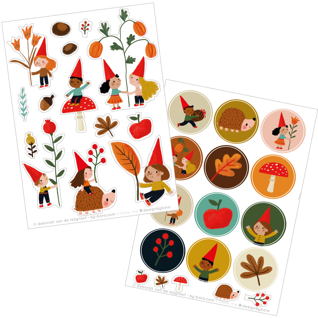 Stickers- Kabouters