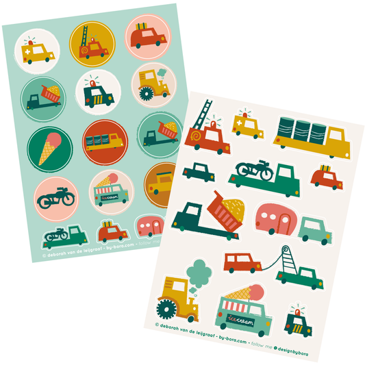 Stickers- Auto's