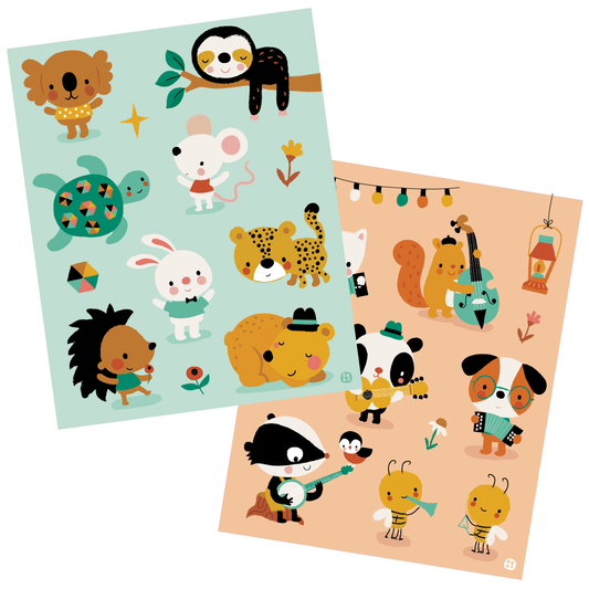 Stickers- little mouse and friends