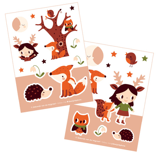 Stickers- Moonlight walk