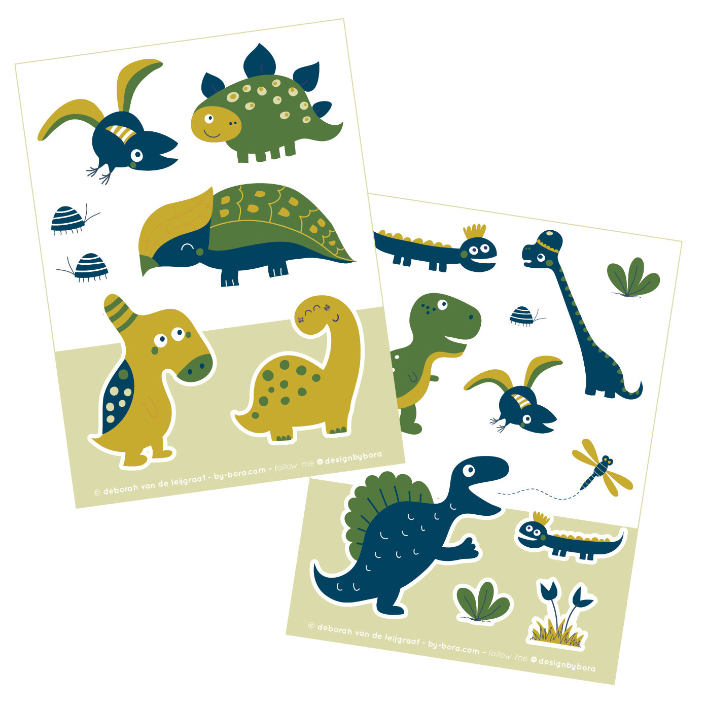 Stickers- Dinosaurus