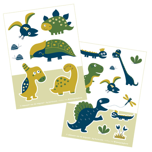 Stickers- Dinosaurus
